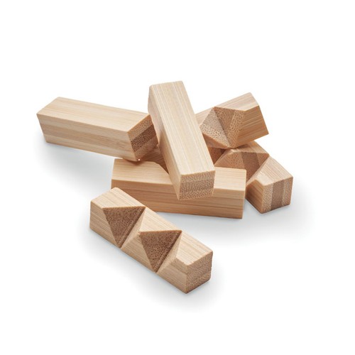 CUBENATS Casse-tête étoile en bambou - 3