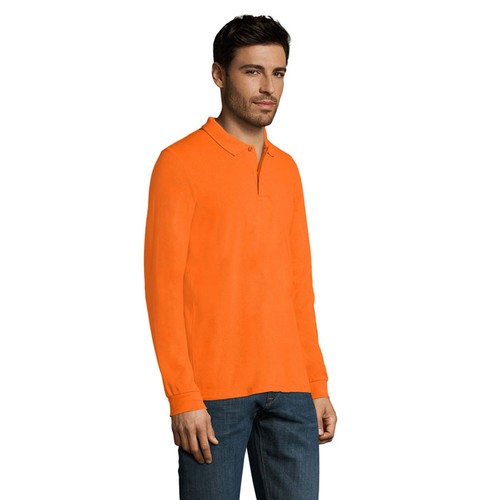 orange PERFECT LSL MEN PERFECT LSL POLO HOMBRE