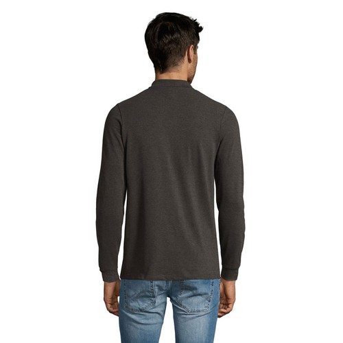 antracita chiné PERFECT LSL MEN PERFECT MEN LSL POLO 180g