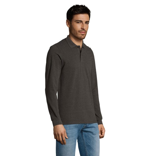 antracita chiné PERFECT LSL MEN PERFECT MEN LSL POLO 180g