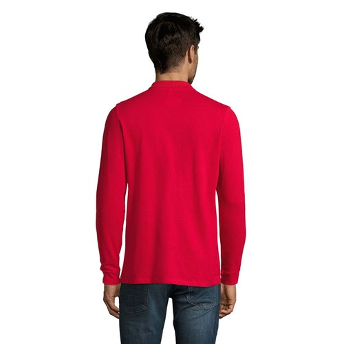 red PERFECT LSL MEN PERFECT MEN LSL POLO 180g