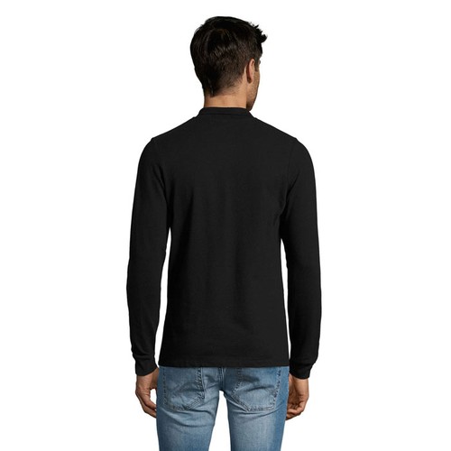 black PERFECT LSL MEN PERFECT MEN LSL POLO 180g