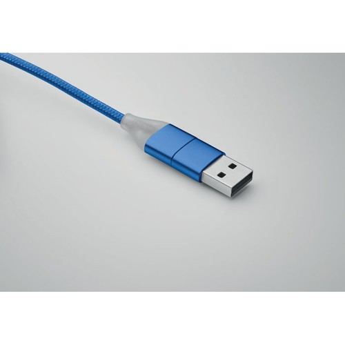 azulón BLUE Cable de carga 4 en 1 tipo C