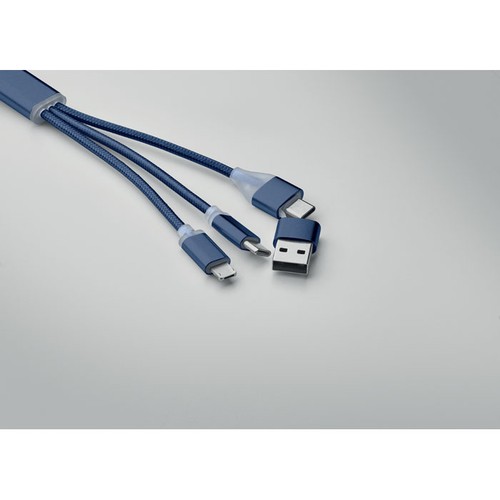 BLUE Câble de charge 4 en 1 type C - 6