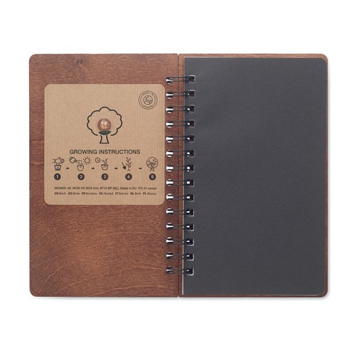 SAVAGE Libreta A5 Abedul GROWBOOK™