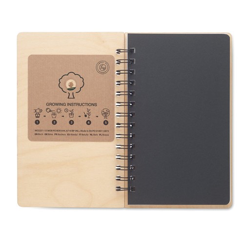 SAVAGE Libreta A5 Abedul GROWBOOK™