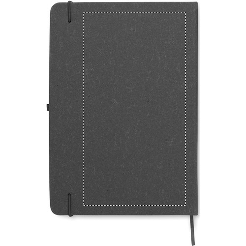 Emplacement de marquage : au dos du carnet