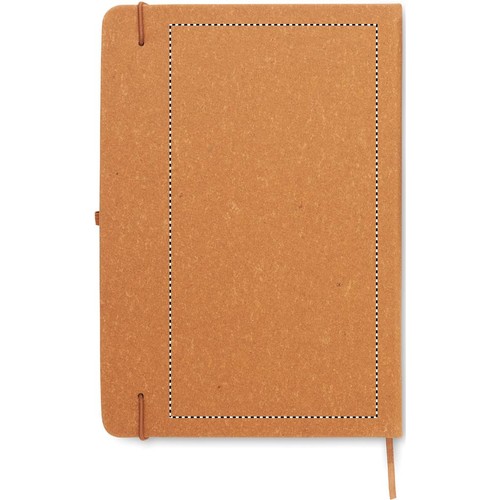 Emplacement de marquage : au dos du carnet