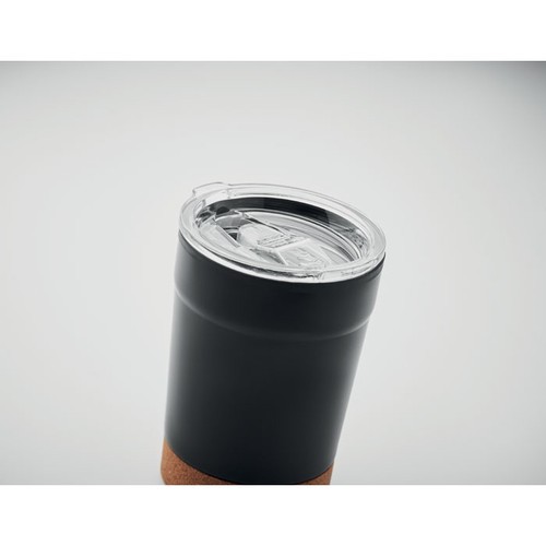 black NOMU Vaso doble pared 300ml