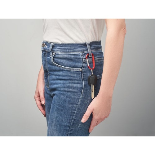 GANCHO Mosquetón de aluminio