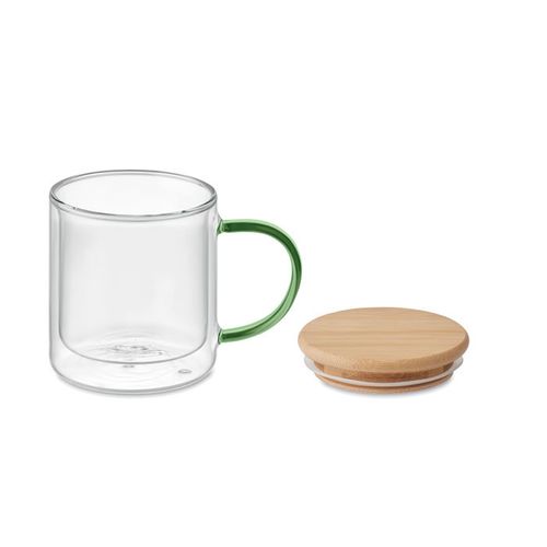 FARBI Taza borosilicato doble pared