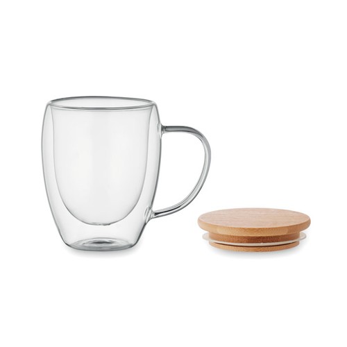 TIRAL Mug en verre double paroi 250ml - 2