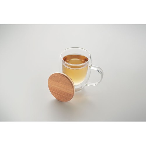 TIROL Mug en verre double paroi 350ml - 4