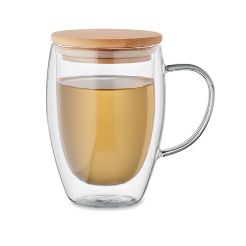 TIROL Mug en verre double paroi 350ml - 3