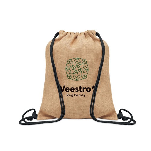 FUKURO Bolsa de cuerdas yute