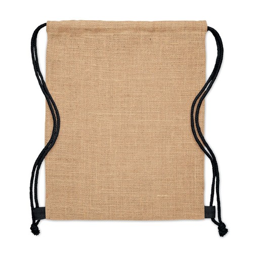 FUKURO Sac à cordon en jute - 2