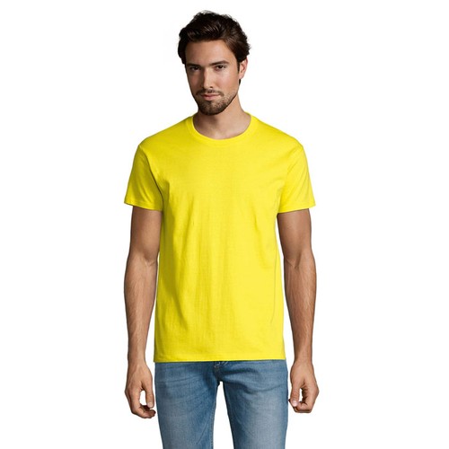 amarillo limón IMPERIAL MEN Camiseta 190g