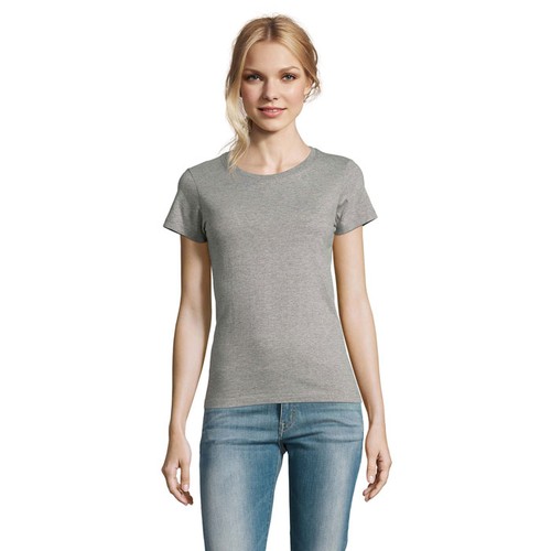 gris chiné IMPERIAL WOMEN MUJER 190 Camiseta