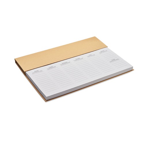 MEMWEEK Planificador semanal de mesa