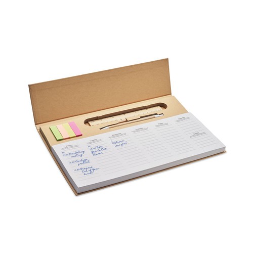 MEMWEEK Planificador semanal de mesa