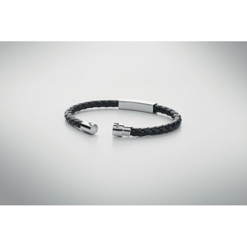 FAULETI Bracelet tressé en simili cuir - 2