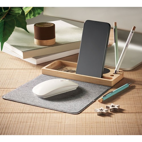 PANDU Chargeur sans fil bambou 15W - 7