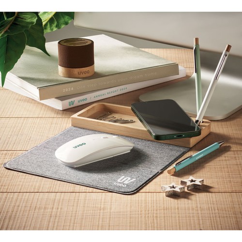 PANDU Chargeur sans fil bambou 15W - 14