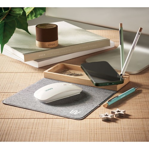 PANDU Chargeur sans fil bambou 15W - 6