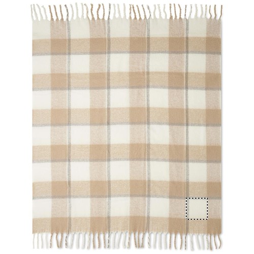 Emplacement de marquage : plaid