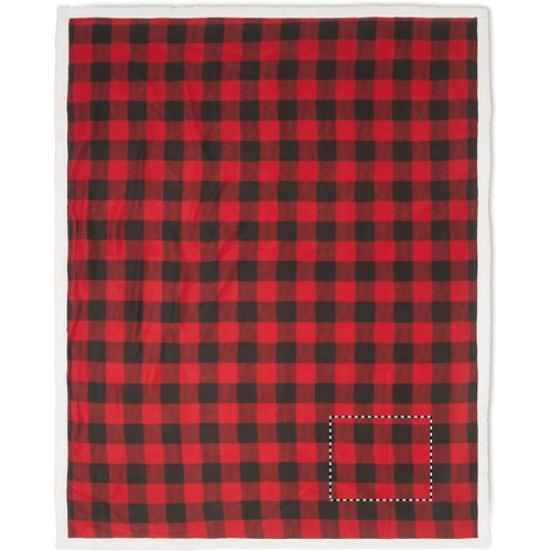 Emplacement de marquage : plaid