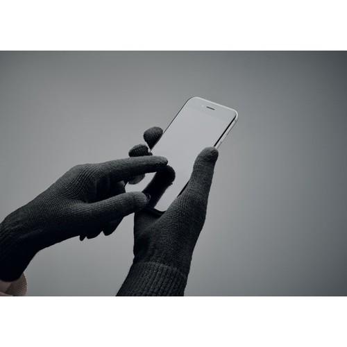 HANDNIT Guantes de punto en RPET