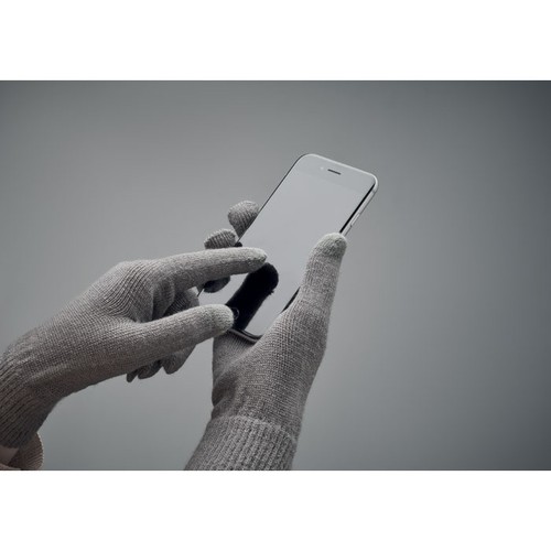 HANDNIT Guantes de punto en RPET