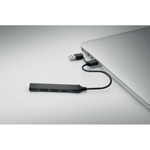 CURRENT Hub USB 4 ports 19 cm - 4