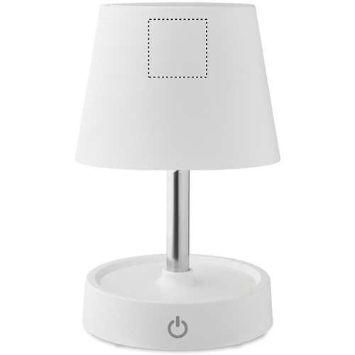 Emplacement de marquage : sur la lampe