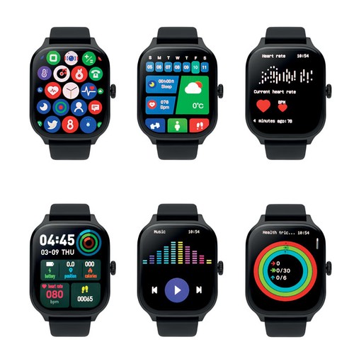 IRTO Montre de santé sans fil - 9