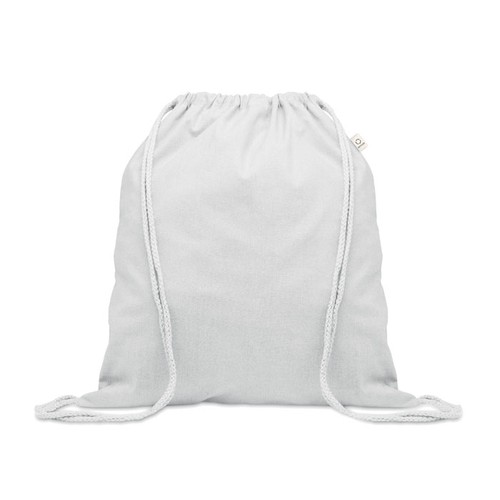 white CABETRI COLOUR Bolsa algodón recicl. 140 gr/m