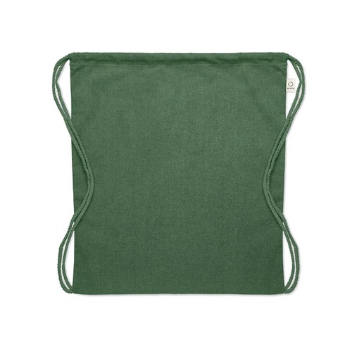 verde oscuro CABETRI COLOUR Bolsa algodón recicl. 140 gr/m