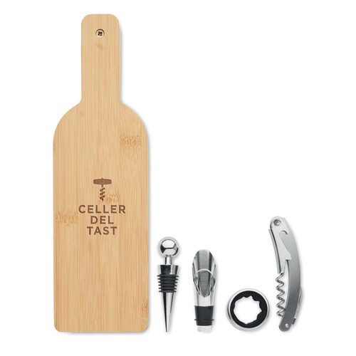 VINOVAULT SET Set de vin forme de bouteille - 4