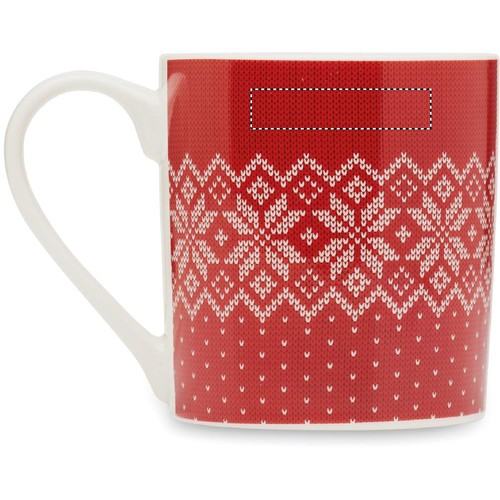 Emplacement de marquage : mug, gauche