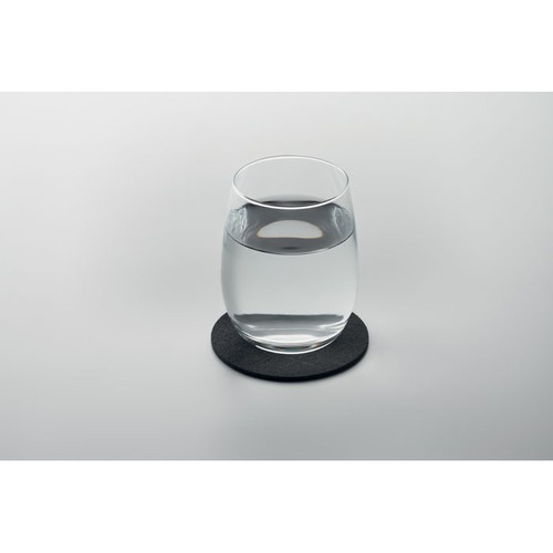 FELTSTER Sous-verre rond en feutre RPET - 3