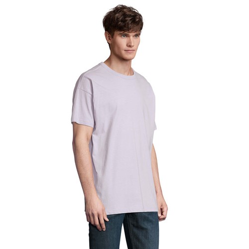 lila BOXY MEN BOXY H CAMISETA OVERSIZE