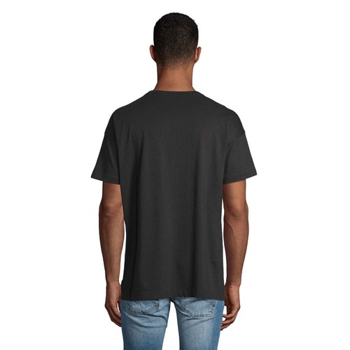 negro produndo BOXY MEN H CAMISETA OVERSIZE