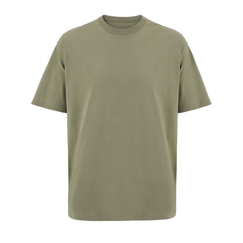 kaki BOXY MEN BOXY H CAMISETA OVERSIZE