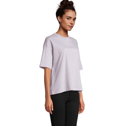 lila BOXY WOMEN BOXY M CAMISETA OVERSIZE