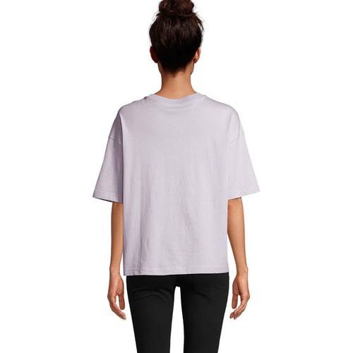 lila BOXY WOMEN BOXY M CAMISETA OVERSIZE