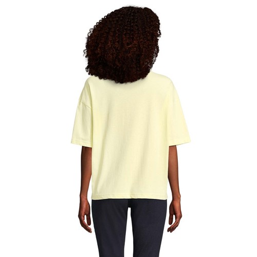 amarillo claro BOXY WOMEN BOXY M CAMISETA OVERSIZE