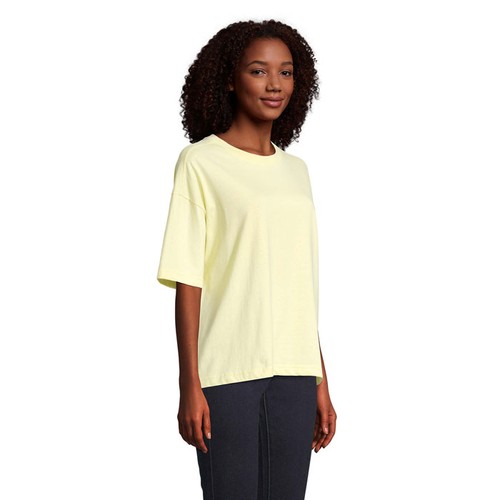 amarillo claro BOXY WOMEN BOXY M CAMISETA OVERSIZE