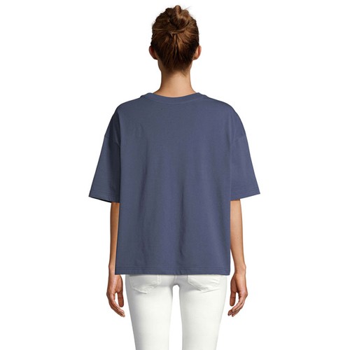 azul denim BOXY WOMEN BOXY M CAMISETA OVERSIZE