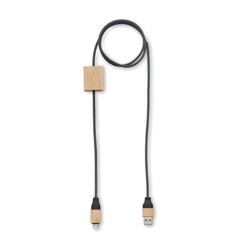 madera CABOO Cable de carga 60 W
