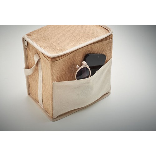 LONA Sac isotherme toile et jute 3L - 7